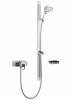 Mira Select Flex Thermostatic Exposed Mixer Shower - White & Chrome