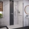 Mira Select Flex Thermostatic Exposed Mixer Shower - White & Chrome