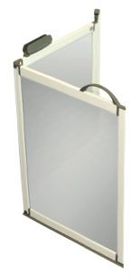 Half Height Shower Screens for Contour | AKW | Impey